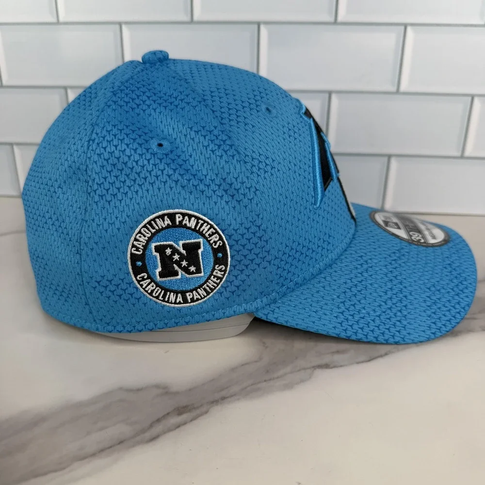 Carolina Panthers Hat Cap Fitted Mens Large‎ Blue NFL Football 39THIRTY M/L